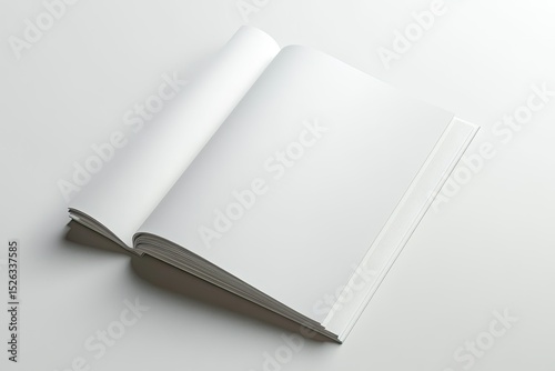 Flawless Image of Blank Brochure Magazin Mockup Design