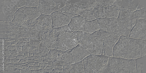 exterior wall with grey stone blocks in varying sizes and a rough textured surface create pattern the wall is solid.