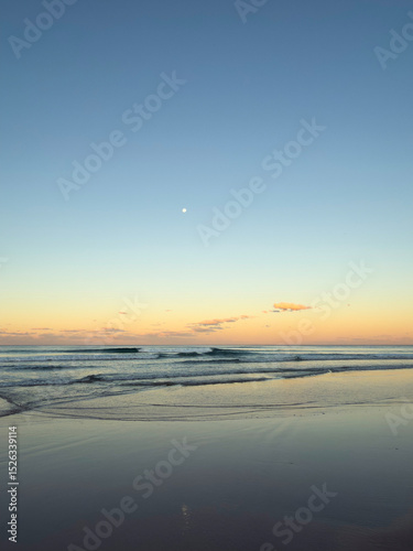 Winter's dusk, Stumers Creek, Coolum, Sunshine Coast, Queensland, Australia
