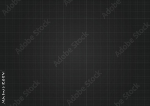 Dark Grid Background – Technology Blueprint Vector Design
