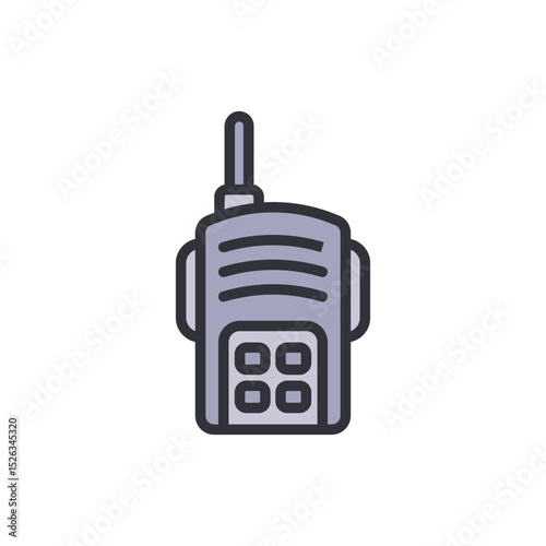 Portable Transmitter Receiver Device For Communication Design Element