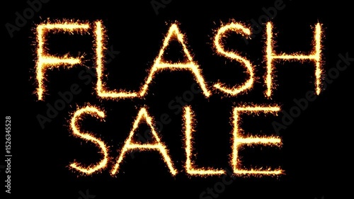 Flash sale animation, Big sale, Huge sale, Clearance sale, Holiday sale, sale 4k video with neon background
