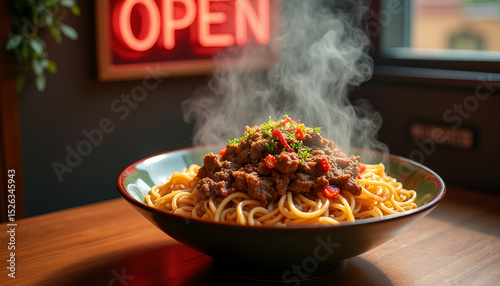 Authentic Xi’an Biang Biang Noodles with Chili Oil – Chinese Street Food Dish