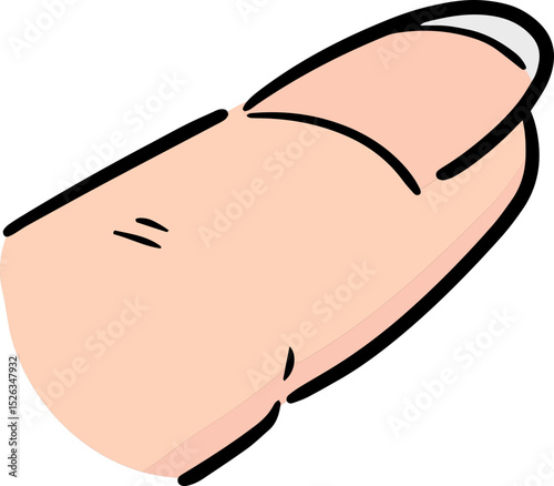 Illustration of finger
