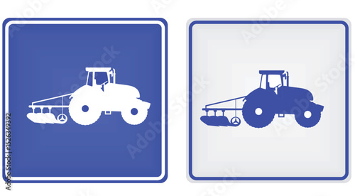 Farm area sign. vector illustration
