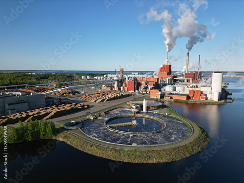 Oulu, Finland – 06 04 2025:Stora Enso paper mill