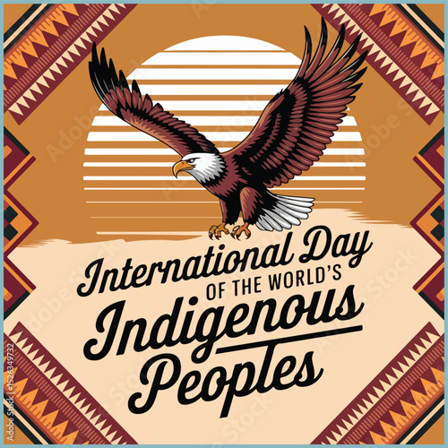 Celebrating culture, unity, and heritage: Indigenous Peoples’ Day vibrant flyer design inspiration.
