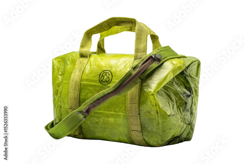 Eco-friendly travel bag outdoors image