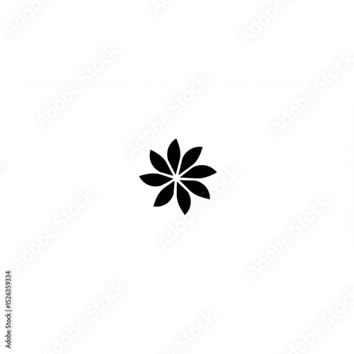 Elegant floral design element perfect for branding logos icons and stylish decorations a scalable graphic for various projects