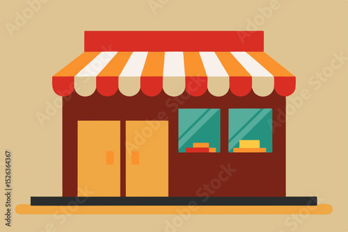 Charming Storefront A Vibrant Retail Building Design