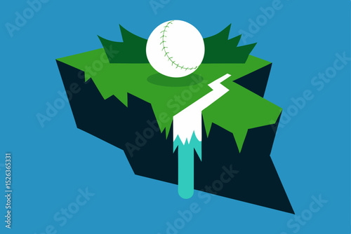 Baseball on a Cliff A Game of Chance and Skill