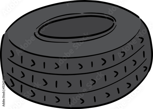 Illustration of tire
