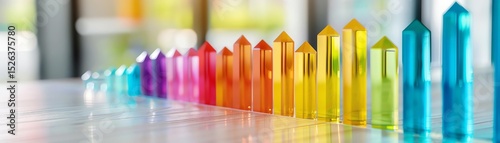 Prism bending bar chart into new angle