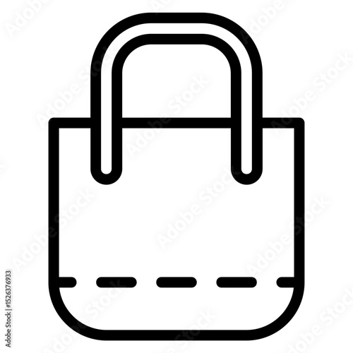 Eco bag icon 