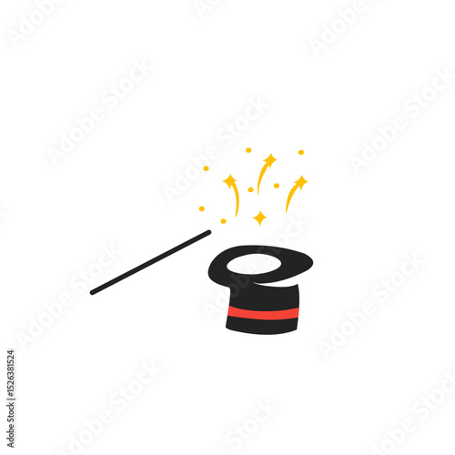magic hat illustration