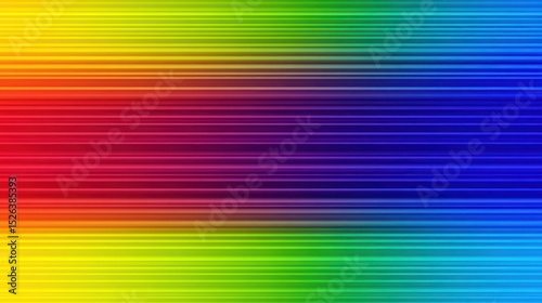 Rainbow lines background, vibrant stripes, digital art, website design