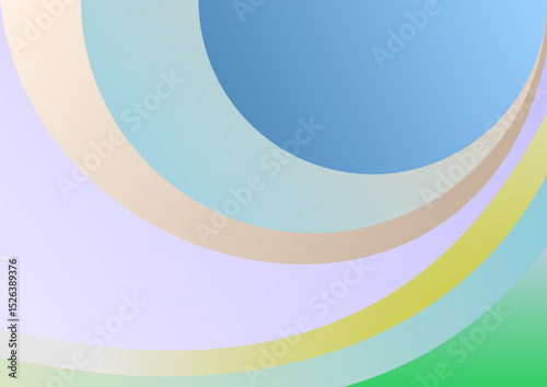 abstract background with colorful circles