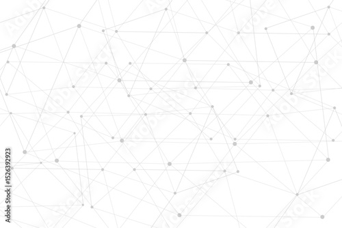 Abstract technology dot and line connection digital hi tech design concept background. Space for text. Vector illustration