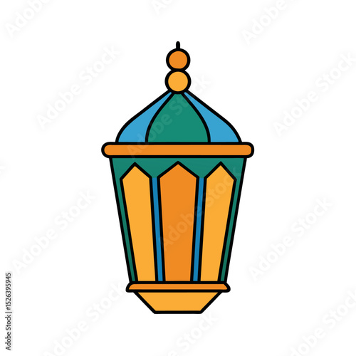 ramadan lantern vector celebration