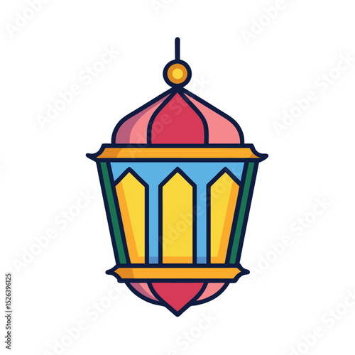 ramadan lantern vector clipart
