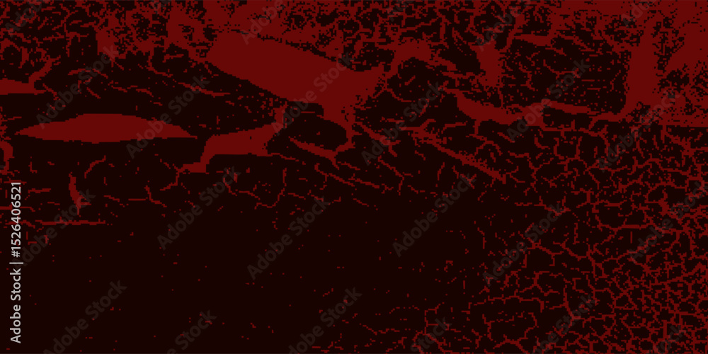 red grunge background with effect eps 10