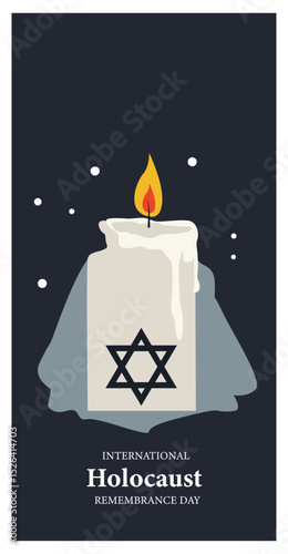 Intl Holocaust Remembrance Day Solemn Vertical, analyzing this set-01