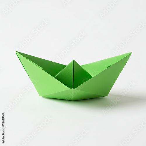 Free Download paper boat on white background - GFXLoad