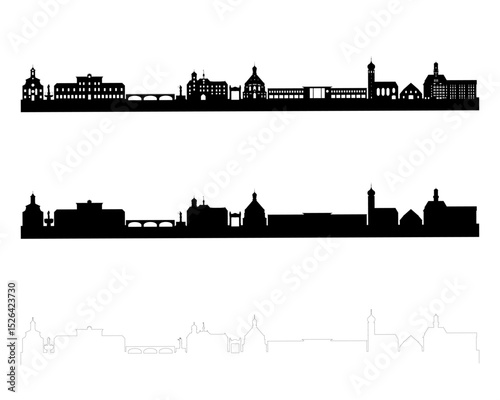 Skyline Rosenheim, Germany "NO AI"