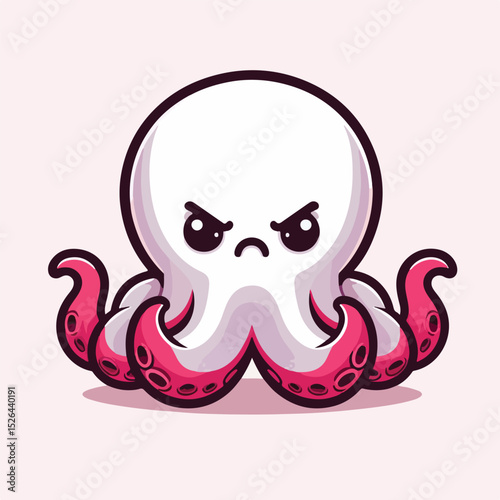 cute octopus image vector