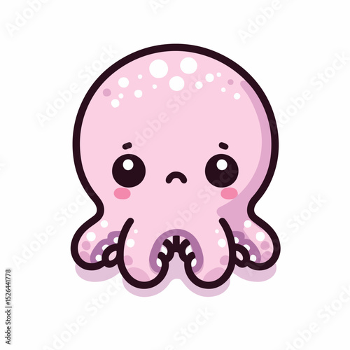cute octopus image vector