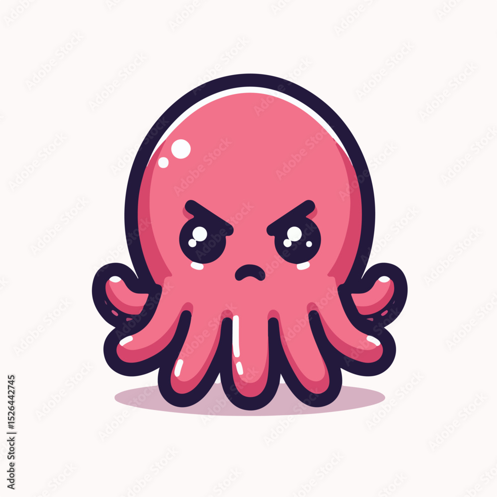 Fototapeta premium cute octopus image vector