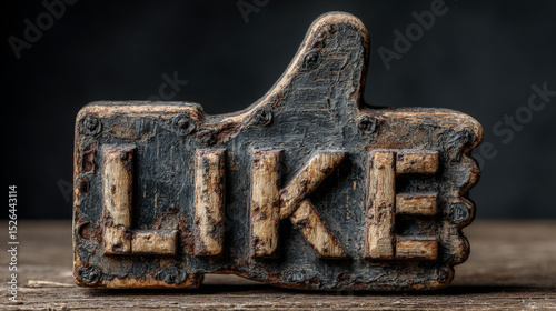 A conceptual image representing the negative societal impact of the 'Like' button—highlighting themes of social validation, addiction, anxiety, and digital dependency. Generative AI