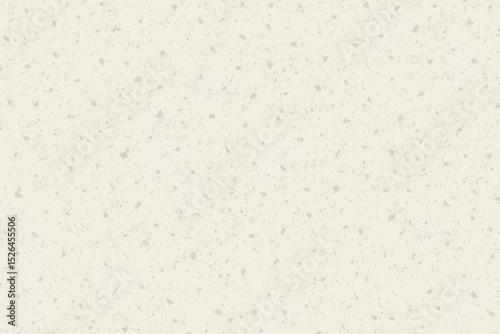 Seamless ecru paper texture with organic flecked pattern design
