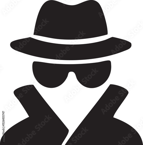 Spy or Secret Agent Icon