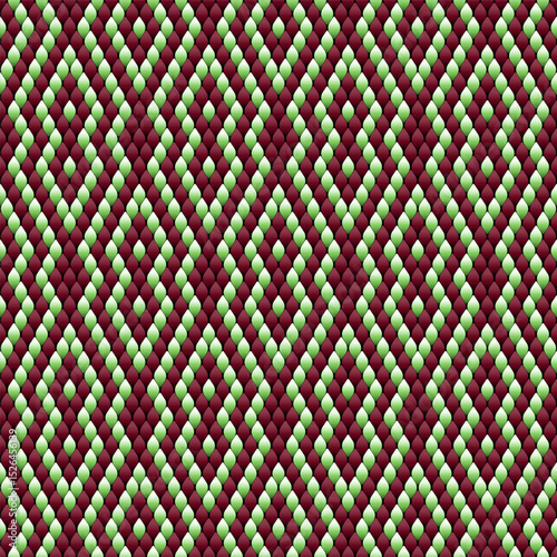 Autumn Forest Diamond Seamless Pattern
