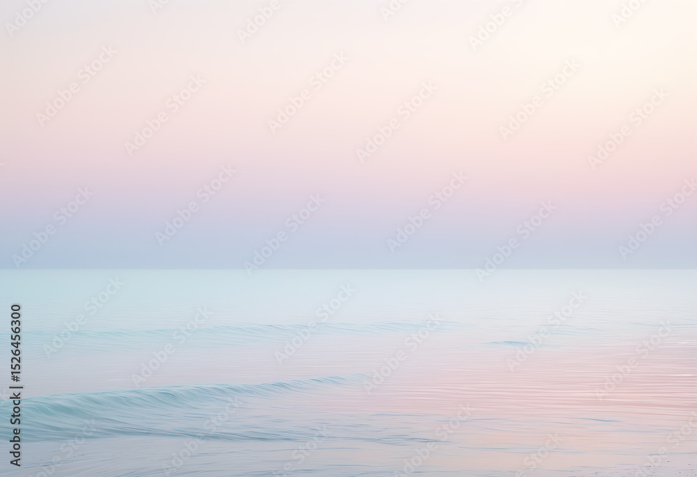 Obraz premium pink sky and waves