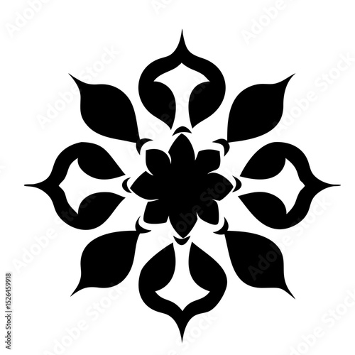 Tazhib Eslimi Art Iranian Text Box Floral Vector. iranian art empty frame isolated transparent background. vector illustration of iranian ornament frame ideal for text box
