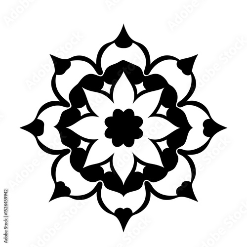 Tazhib Eslimi Art Iranian Text Box Floral Vector. iranian art empty frame isolated transparent background. vector illustration of iranian ornament frame ideal for text box
