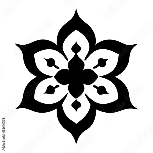 Tazhib Eslimi Art Iranian Text Box Floral Vector. iranian art empty frame isolated transparent background. vector illustration of iranian ornament frame ideal for text box
