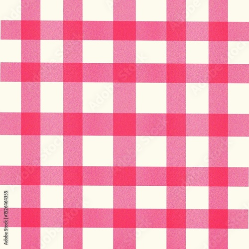 red and white plaid