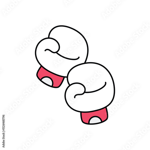 Boxing Gloves Vector icon