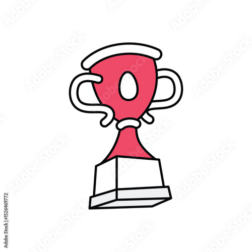 Trophy Vector icon