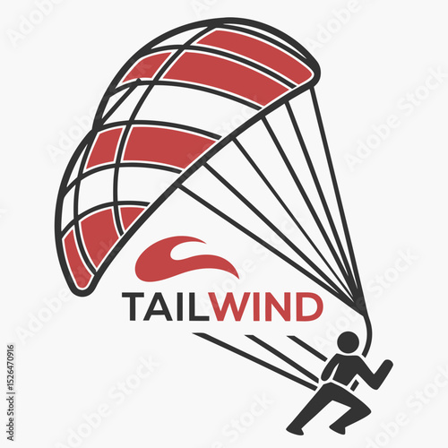 illustration of a parachute