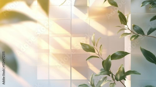 green leaves background