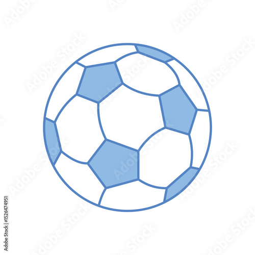Soccer Ball Vector icon