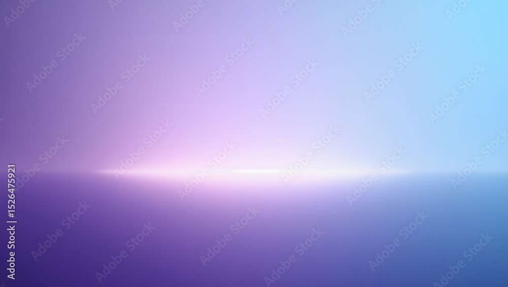 Fototapeta premium Soft Gradient of Purple to Blue with Central Brightness