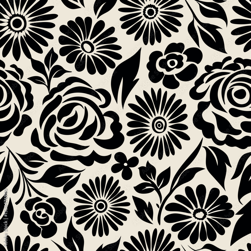 Abstract digital black and white background with pixelated effect and textured surface