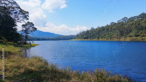 mountain lake in the mountains