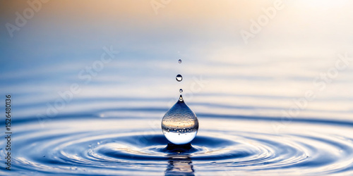 Water Drop Impact and Ripples