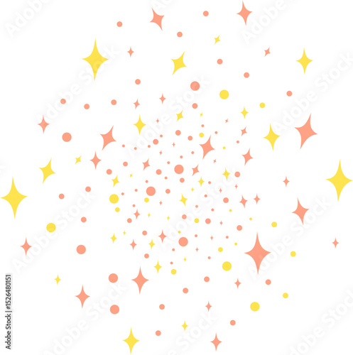 Sparkle Stars Illustration